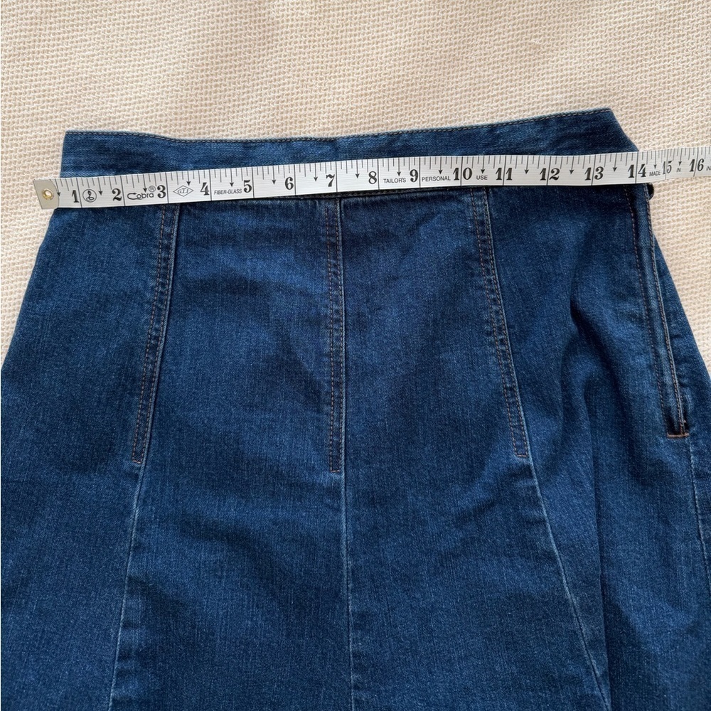 Kate Spade Broome Street Blue Midi Skirt - Picture 8 of 11
